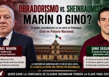 Obradorismo vs. sheinbaumismo: Marín o Gino