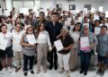 Entregan cancelación de hipotecas del Infonavit a 100 familias de Quintana Roo