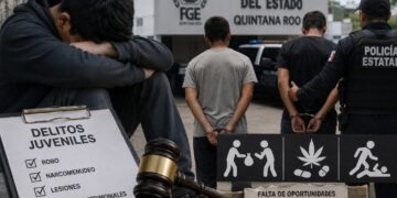 Robos y narcomenudeo predominan entre la delincuencia juvenil en Quintana Roo; falta información para medir el problema