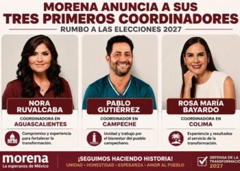 Morena elige a Nora Ruvalcaba, Pablo Gutiérrez y Rosa María Bayardo rumbo a 2027, pero no muestra sus encuestas