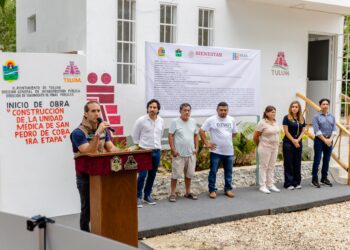Inicia construcción de nueva Unidad Médica en San Pedro Cobá