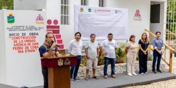 Inicia construcción de nueva Unidad Médica en San Pedro Cobá