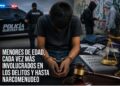 Adolescentes, cada vez más involucrados en delitos y narcomenudeo en Quintana Roo