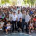 Estefanía Mercado entrega más de mil mochilas escolares en Playa del Carmen y Puerto Aventuras