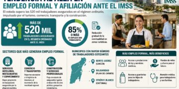 Empleo formal mantiene tendencia al alza en Quintana Roo; supera los 520 mil trabajadores ante el IMSS