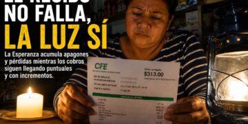 El recibo no falla, la luz sí: La Esperanza acumula apagones y pérdidas
