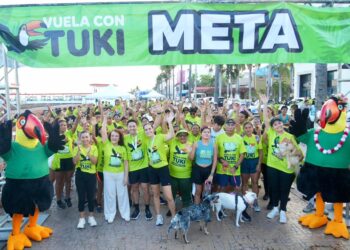 “Vuela con Tuki” reúne a más de mil personas en Cozumel; iniciativa surgió de propuesta ciudadana