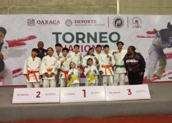 Judocas de Tulum conquistan 10 medallas en Torneo Nacional de Oaxaca