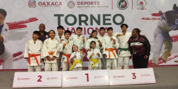 Judocas de Tulum conquistan 10 medallas en Torneo Nacional de Oaxaca