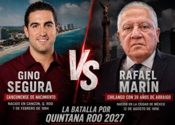 La batalla por Quintana Roo: un cancunense frente a un chilango que reclama 39 años de arraigo