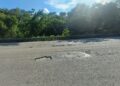 Conductores exigen bacheo urgente en la carretera Tulum-Cobá