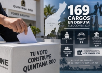 Quintana Roo enfrentará en 2027 una elección con 169 cargos en disputa