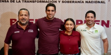 El Verde cierra filas con Gino Segura y ratifica alianza con Morena rumbo a 2027