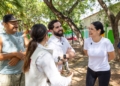 Estefanía Mercado lleva “Parquemanía” a la colonia Ejido; anuncia primera Tiendita Playense para adultos mayores
