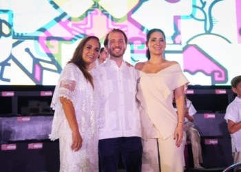Fernando Muñoz respalda resultados del gobierno de Estefanía Mercado en Playa del Carmen