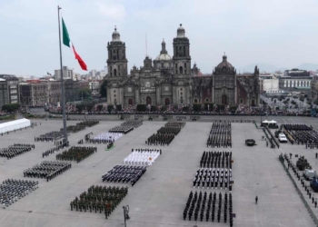 México celebra 216 años de Independencia con despliegue de más de 15 mil elementos en desfile militar