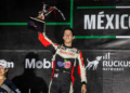 Alex de Alba conquista el podio en Yucatán y mantiene viva la lucha por el bicampeonato de NASCAR México