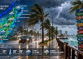 Frente frío número 2 mantiene pronóstico de lluvias en Quintana Roo; prevén chubascos en el sur del estado