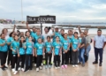 Renán Sánchez Tajonar reconoce a Cachorros Femenil Cozumel previo a su participación en torneo estatal