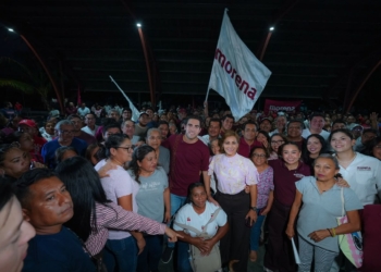 Gino Segura refuerza estructura de Morena en Chetumal; llama a trabajar en las 164 secciones electorales