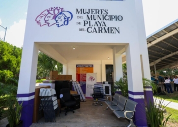 Equipan ocho Puntos Violeta para atender a mujeres víctimas de violencia en Playa del Carmen