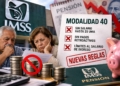 IMSS pone freno a pensiones altas: limita salarios y pagos retroactivos en Modalidad 40